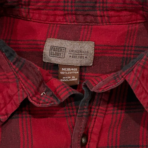 Red and Black Flannel - Picture 2 of 2